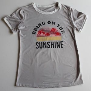 Cute Light Gray Sunshine T-Shirt